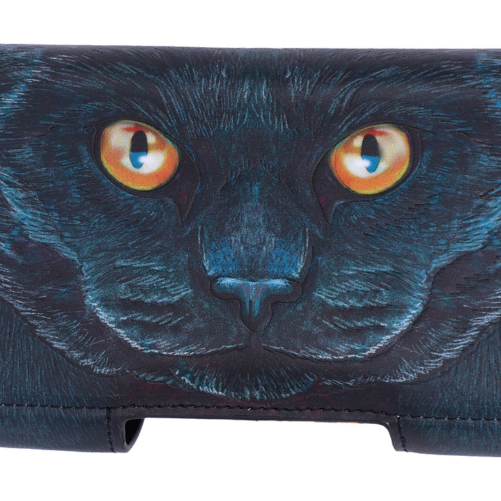 Guardian Cat Embossed Purse 18.5cm