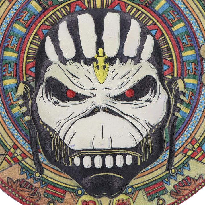 Iron Maiden Book of Souls Tribal Pattern Wall Plaque 29cm