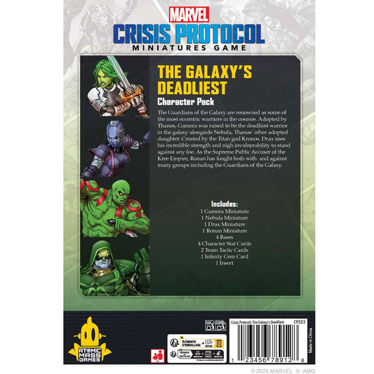 Marvel Crisis Protocol Galaxys Deadliest Affiliation Pack Miniature Game by Atomic Mass 2