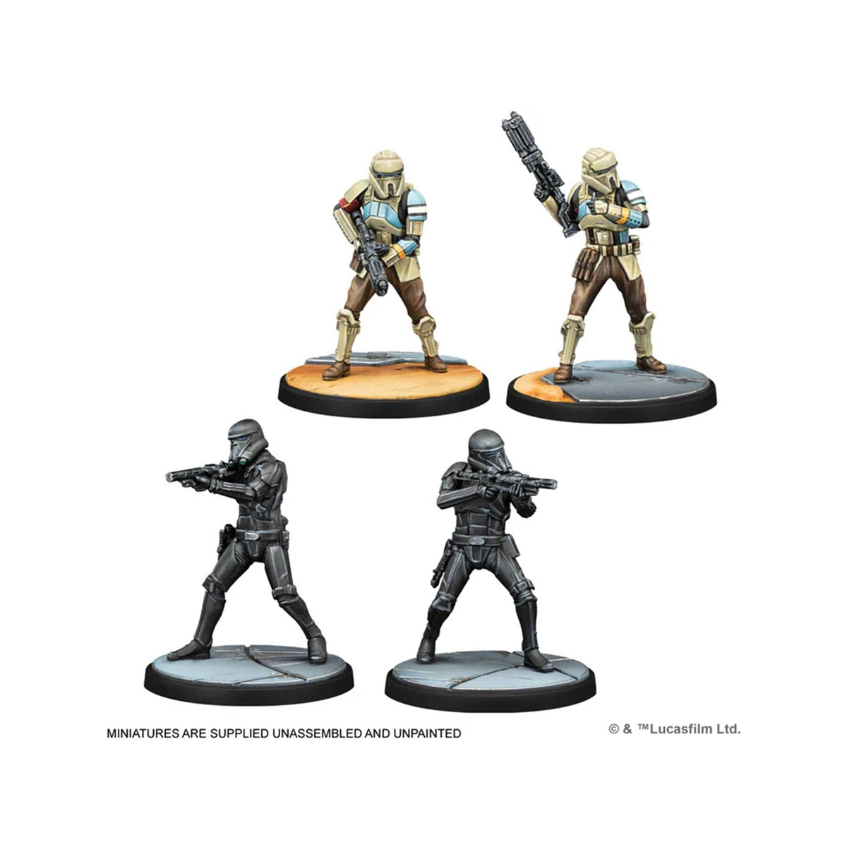 Star Wars Shatterpoint Deploy the Garrison Squad Pack Miniature Game by Atomic Mass 4