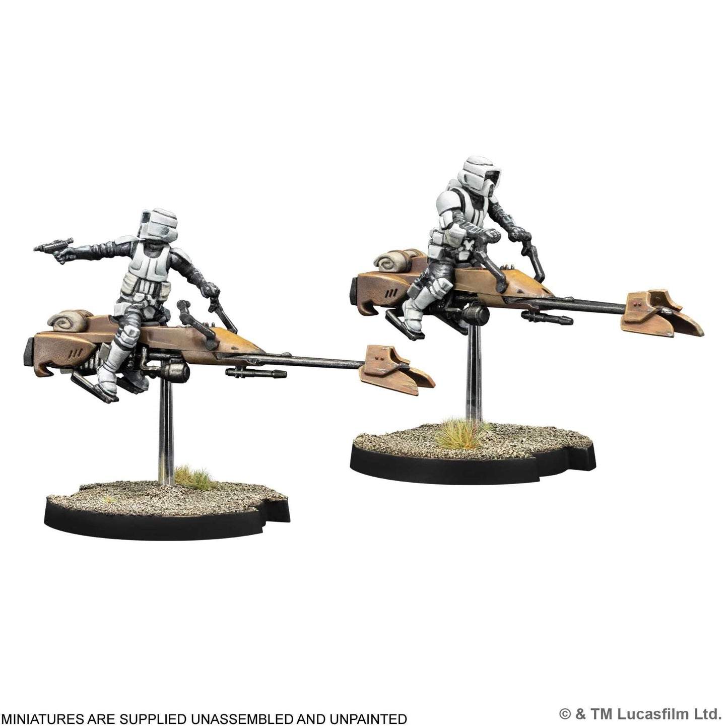 Star Wars Legion 74 Z Speeder Bike Unit Expansion Miniature Game by Atomic Mass 3