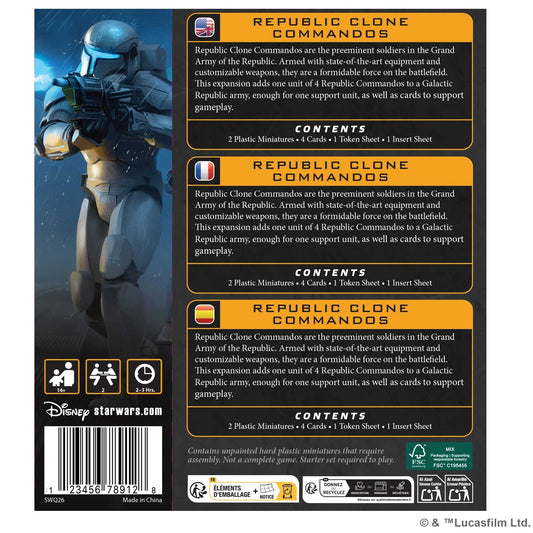 Star Wars Legion Republic Clone Commandos Board Game by Atomic Mass 2