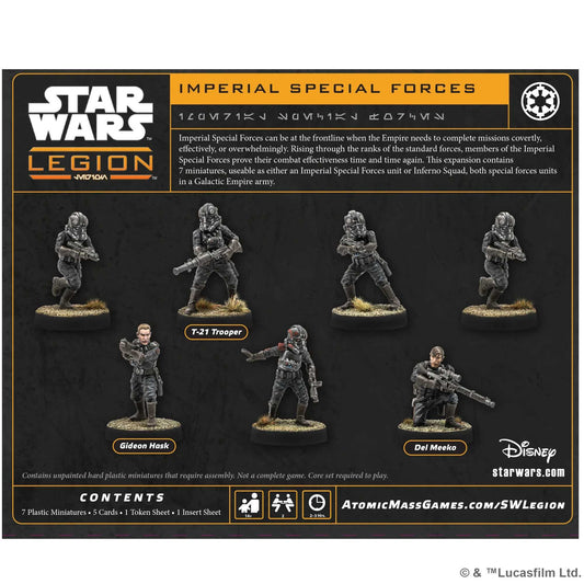 Star Wars Legion Imperial Special Forces Miniature Game by Atomic Mass 2