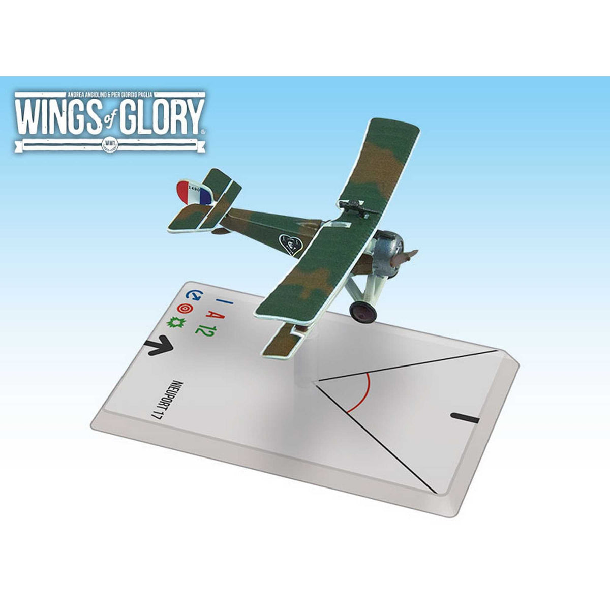Wings of Glory WWI Nieuport 17 Nungesser Board Game by Ares Games 1
