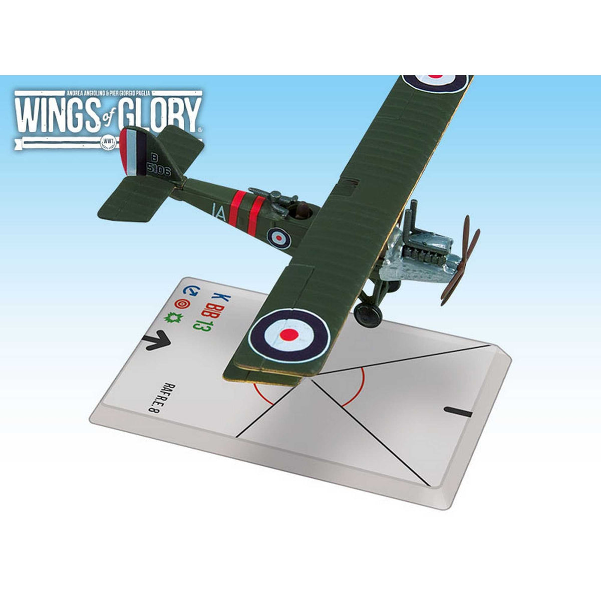 Wings of Glory WWI RAF R E 8 59 Squadron Board Game by Ares Games 1