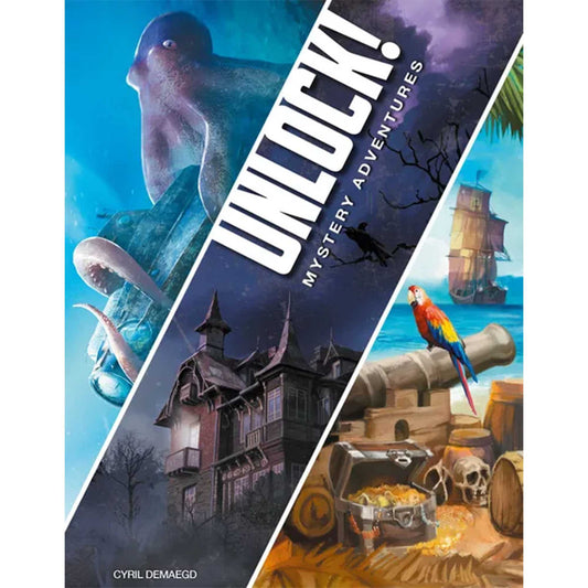Unlock 2 Mystery Adventures Board Game by Space Cowboys 2