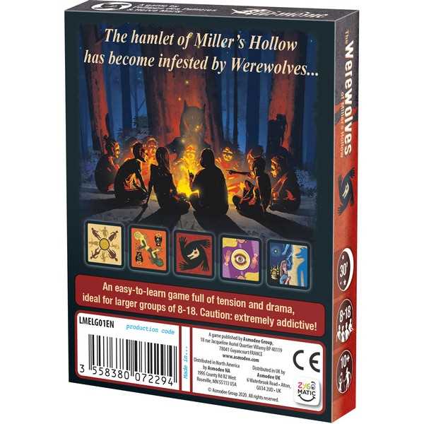 Werewolves of Millers Hollow 2020 Edition Card Game by Zygomatic 5
