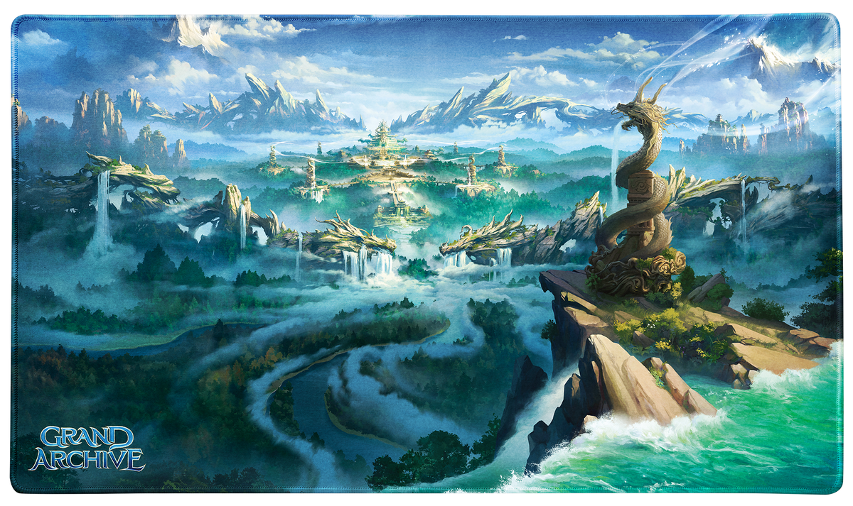 Grand Archive - Baidi, Oathsworn Palace Playmat & Tube