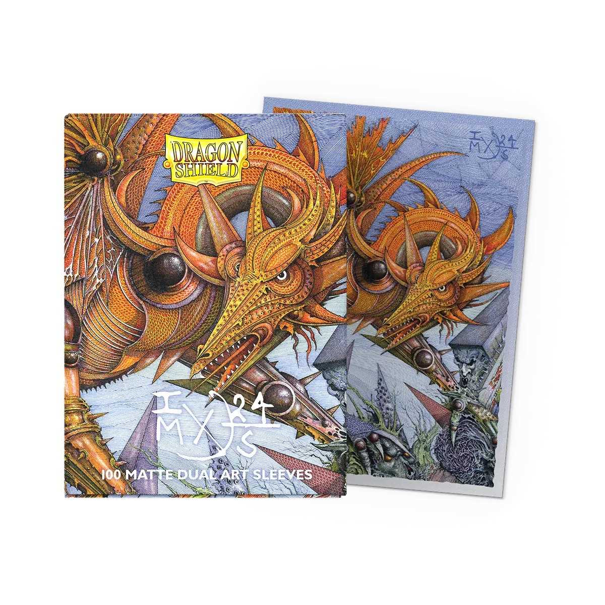 Dragon Shield Matte Dual Standard Sleeves: Signature Series - Ian Miller - The Millerax (100 ct.) 4