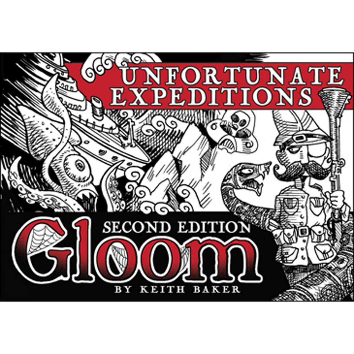 Gloom Unfortunate Expeditions Second Edition Board Game by Atlas Games 1