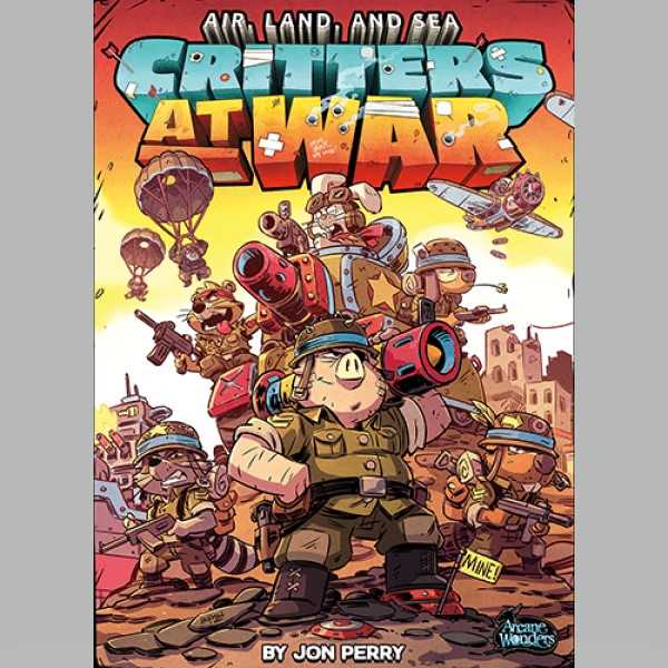 Air Land and Sea Critters At War Board Game by Arcane Wonders 1
