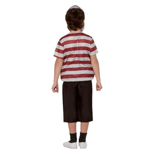 Addams Family Pugsley Costume Burgundy 2