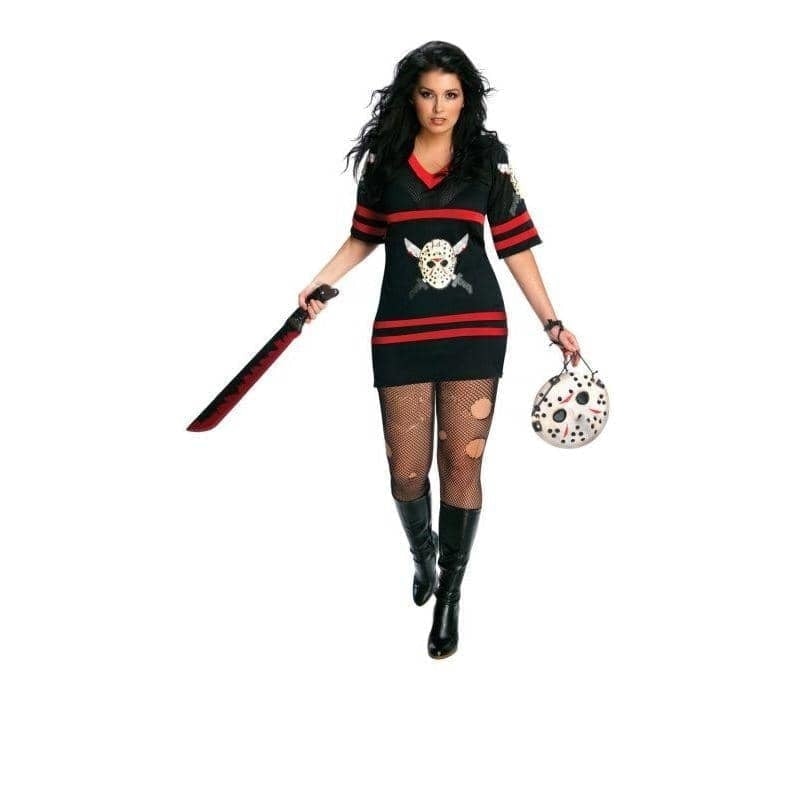 Adult Friday The 13th Miss Voorhees Costume_1