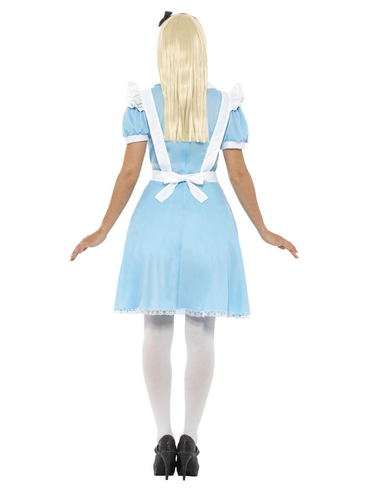 Alice In Wonderland Princess Costume Adult Blue Dress_4