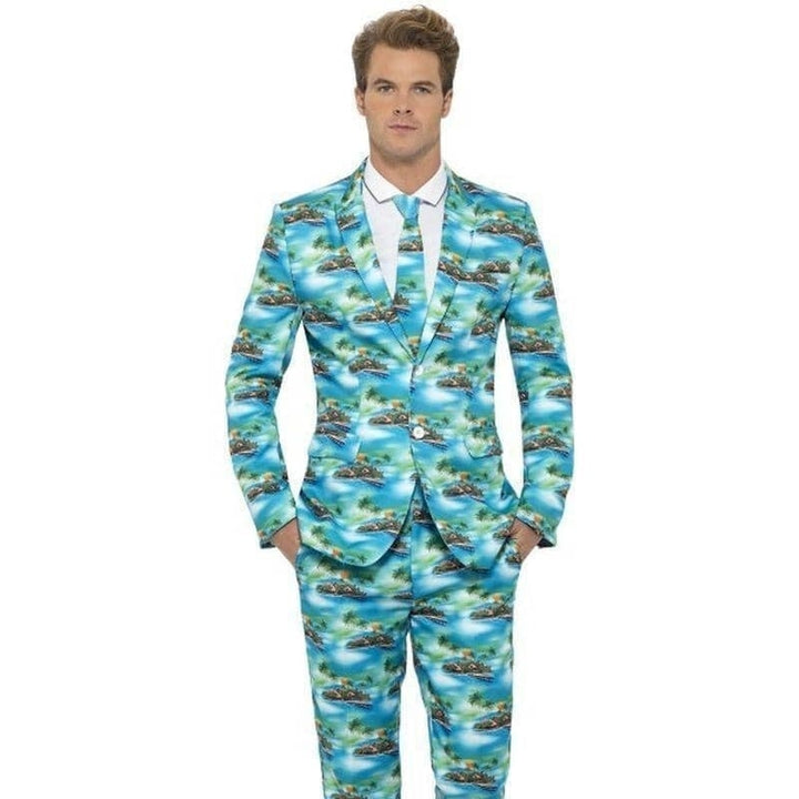 Aloha! Suit Adult Blue_1