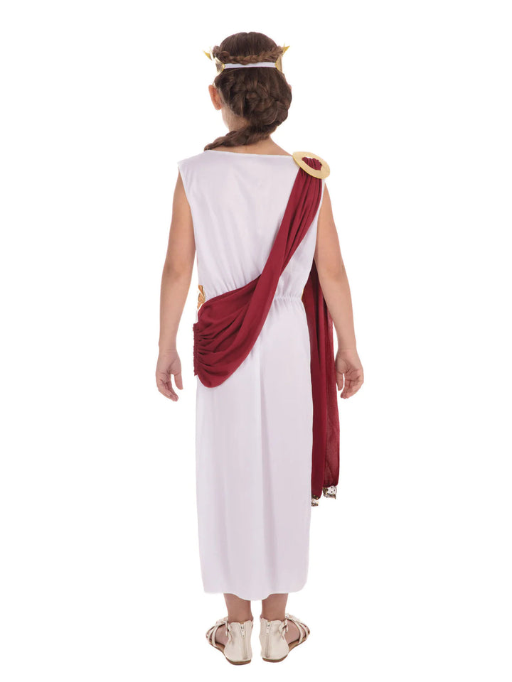 Athena Goddess Girls Costume White Toga_4