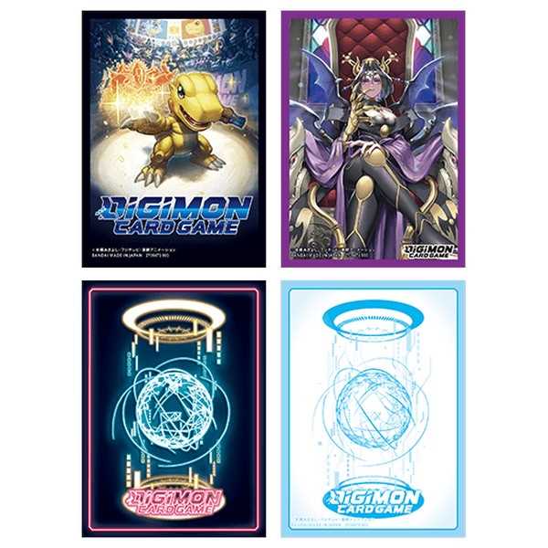 Digimon Card Game: Official Sleeve 2024 Version 1.0 (4 Kinds Assortment) 1