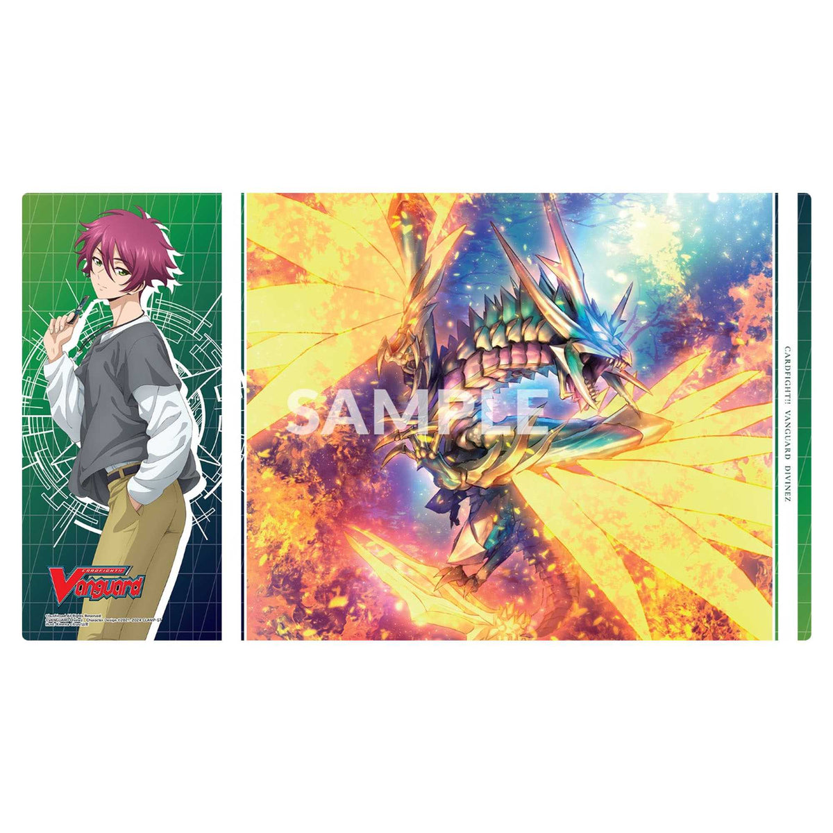 Cardfight!! Vanguard: Divinez - Kuon & Levidras Empireo - Playmat 1