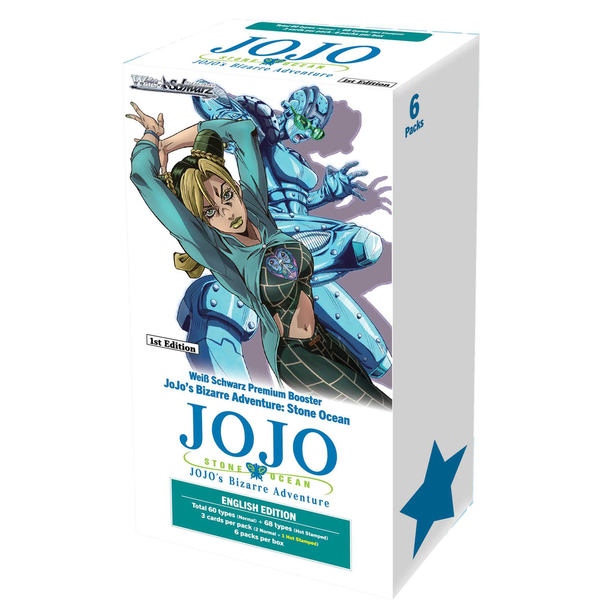 Weiss Schwarz Premium Booster Jojos Bizarre Adventure Stone Ocean 1