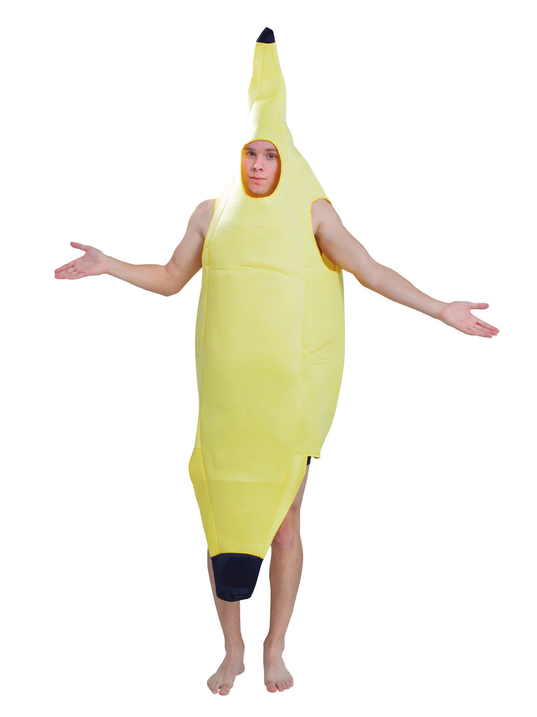 Size Chart Banana Costume Adult Joke Food