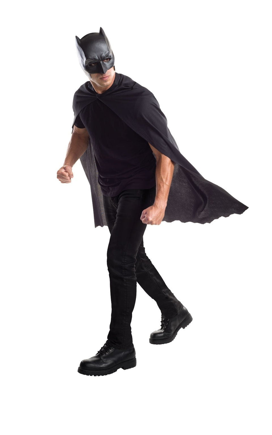 Batman Adult Cape With Mask Costume_1