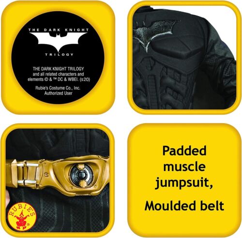 Batman Dark Knight Childs Deluxe Muscle Chest Costume 2