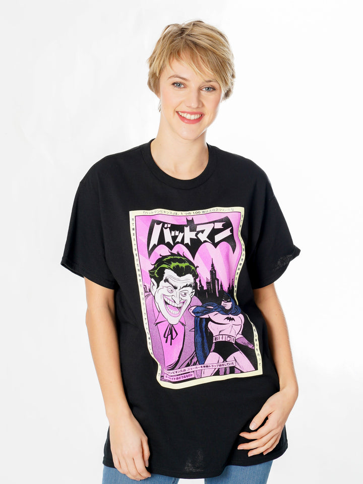 Batman Joker Anime Poster T Shirt_4