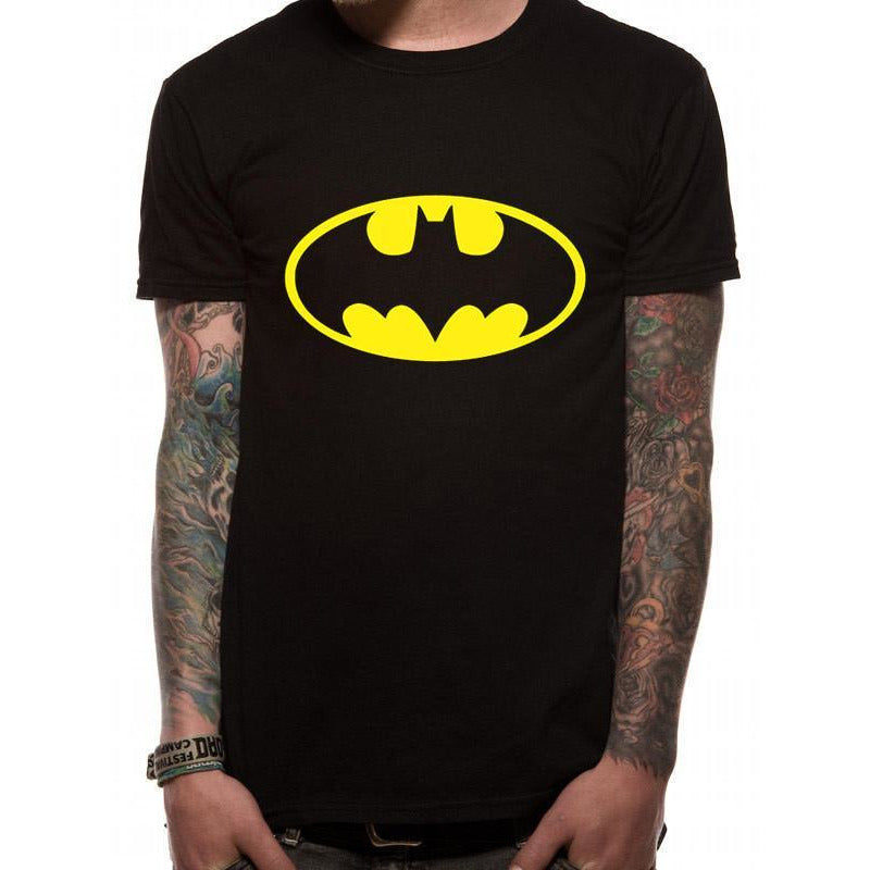 Batman Logo Unisex T-Shirt DC Adult_1