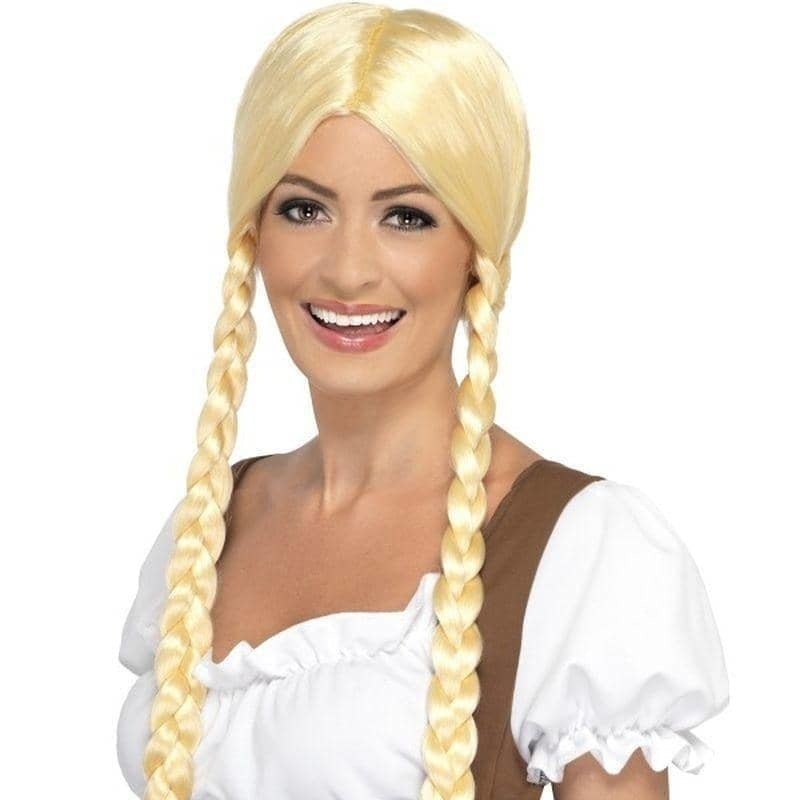 Bavarian Beauty Wig Adult Blonde_1