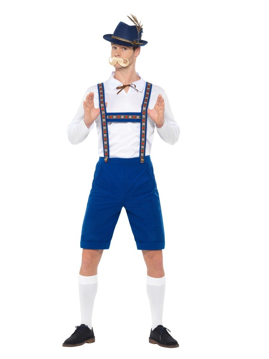 Bavarian Costume Adult Blue_5