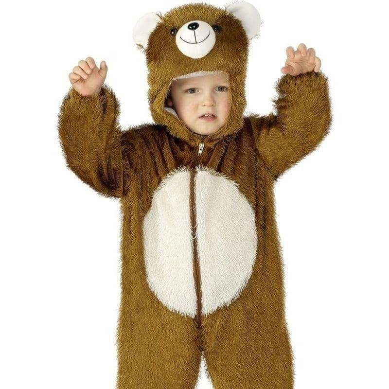 Bear Costume Kids Brown White_1