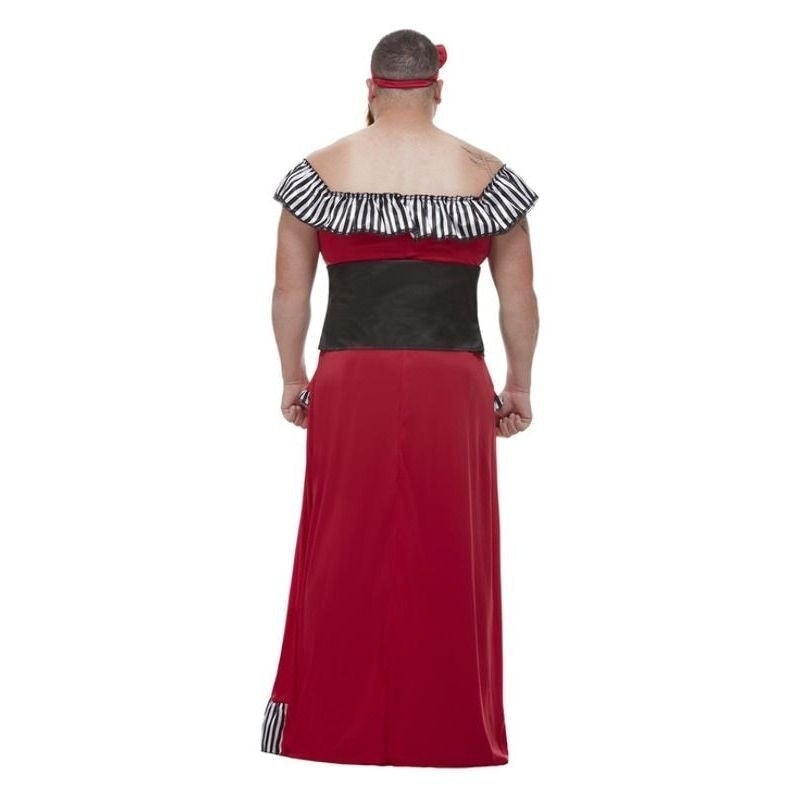 Bearded Lady Costume Adult Red_2