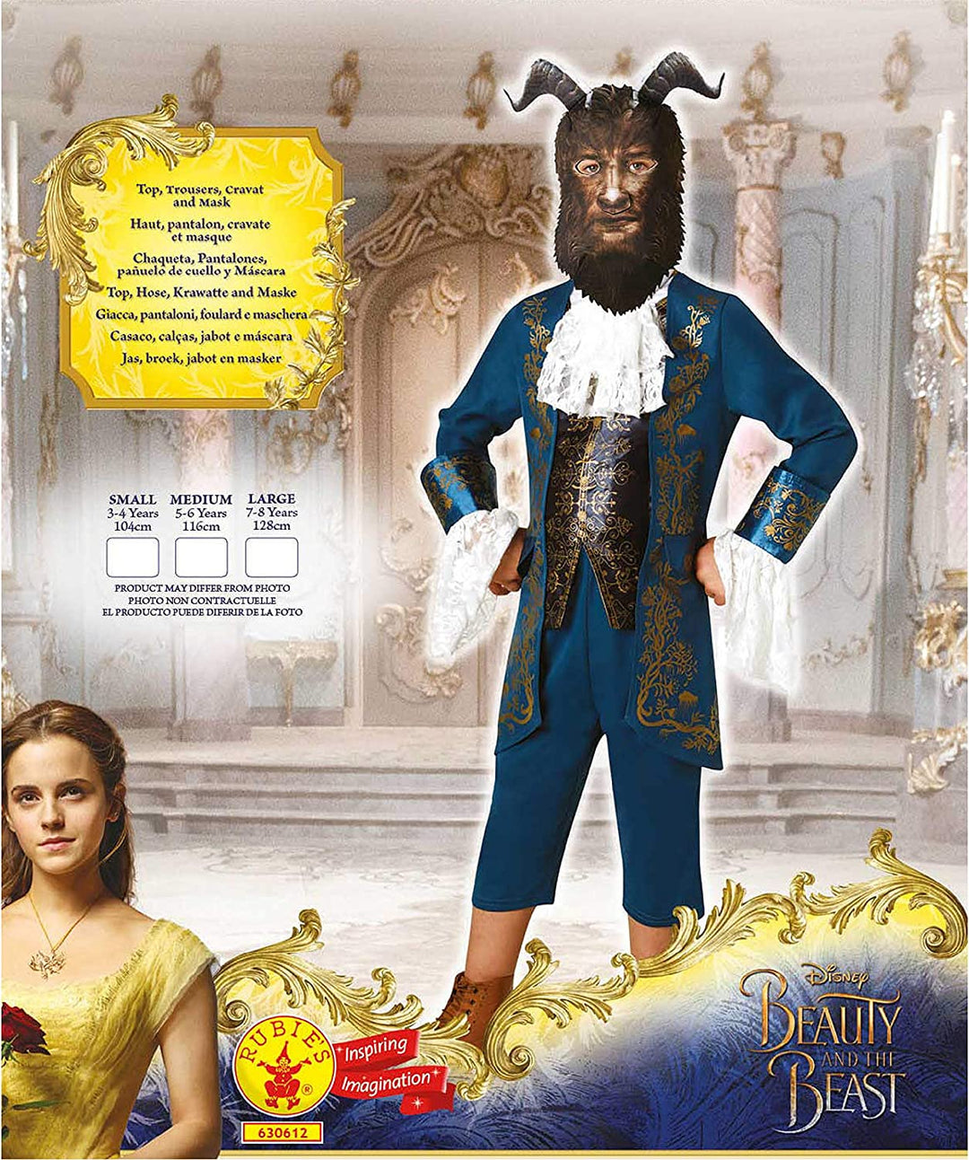 Beauty and the Beast Disney Movie Book Kids Costume_4
