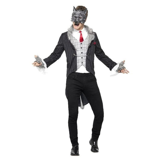 Big Bad Wolf Deluxe Costume Adult Grey 2