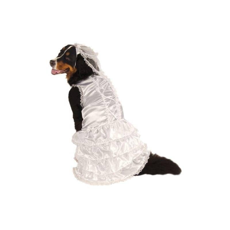 Big Dog Bride Costume Layered Skirt_1