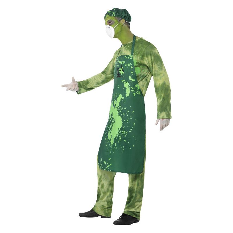 Biohazard Male Costume Green Adult_3