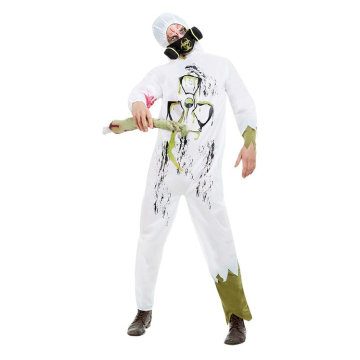Biohazard Suit White Adult_1