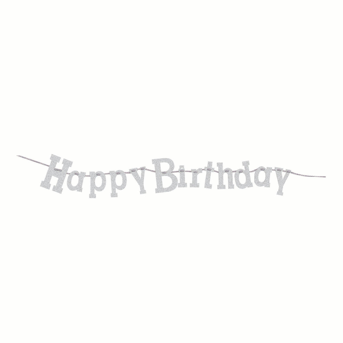 Birthday Diamond Banner Silver 1