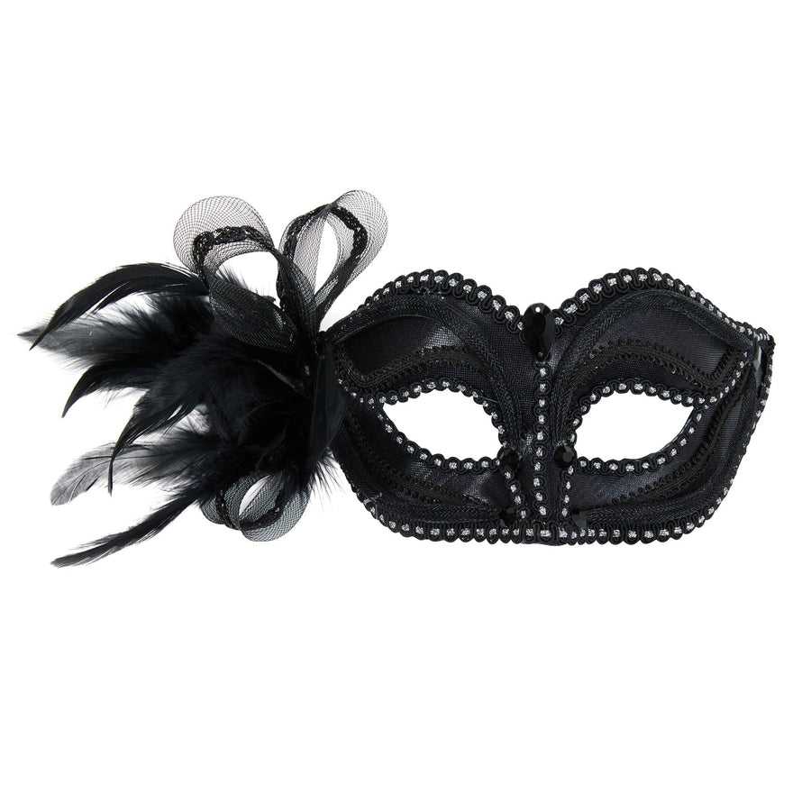 Black Mask with Side Decoration_1