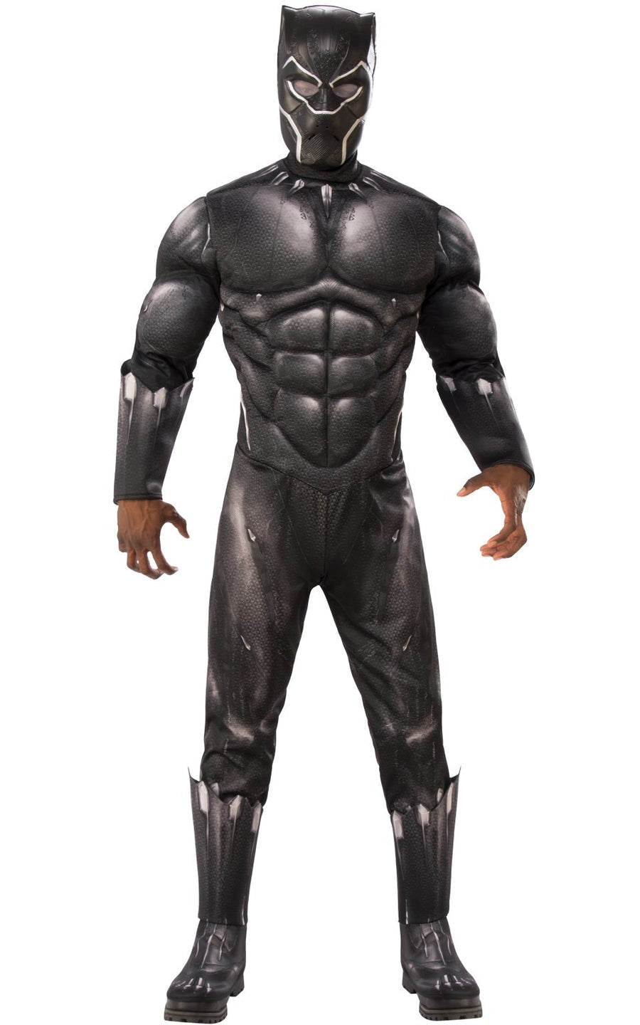 Black Panther Costume Adult Muscle Suit_1
