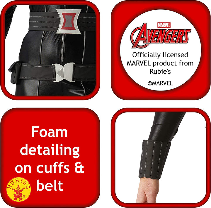 Black Widow Costume Deluxe Ladies Marvel Avengers_4