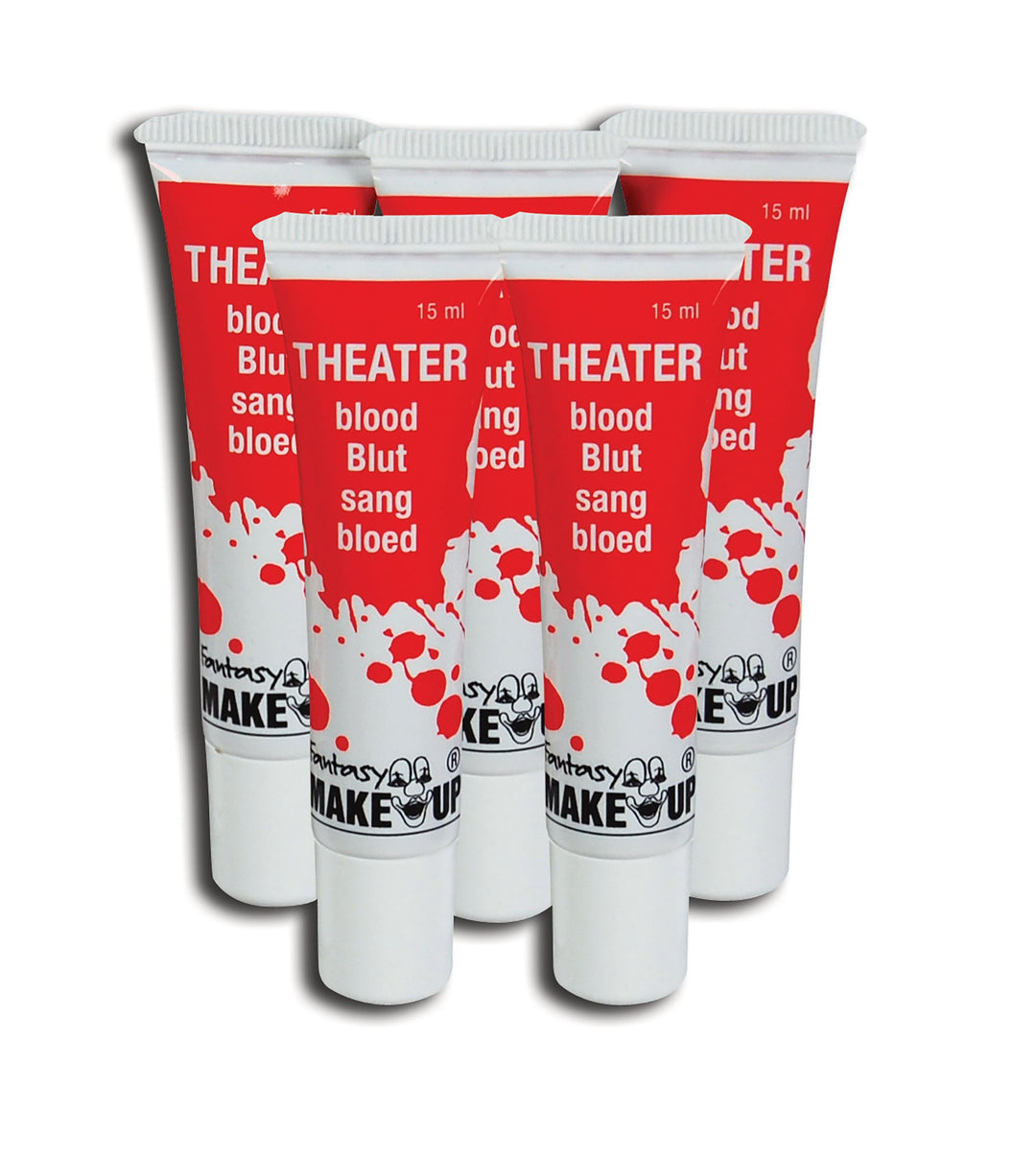 Blood Theatrical In A Tube Make Up Unisex 15ml X 5_1