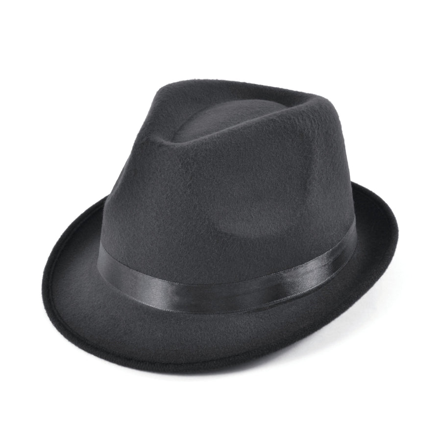 Blues Style Hat Deluxe Adult Gangster Fedora_1