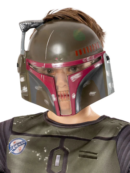 Boba Fett Mask Moulded Child Headpiece_1