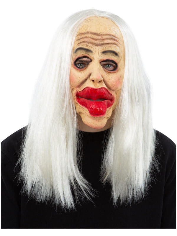 Botched Surgery Latex Mask with Hair Botched Surgery Latex Mask with Hair