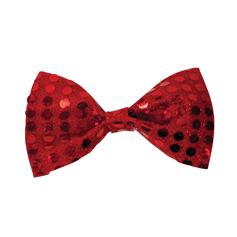 Bow Tie Sequin Red Costume Accessory_1