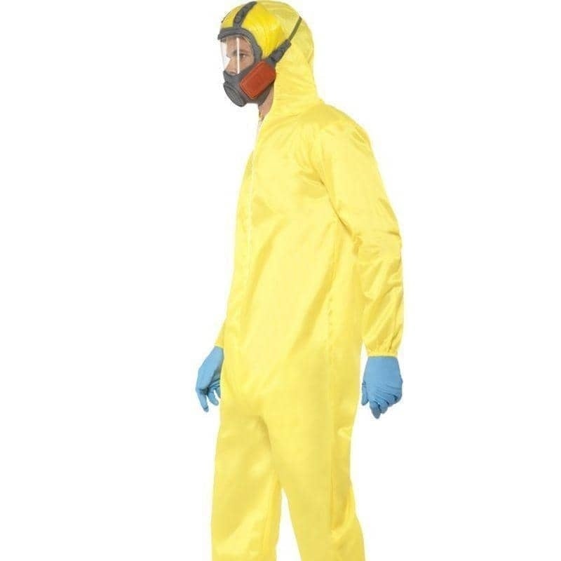 Breaking Bad Costume Adult Yellow Hazmat Jumpsuit Mask_3