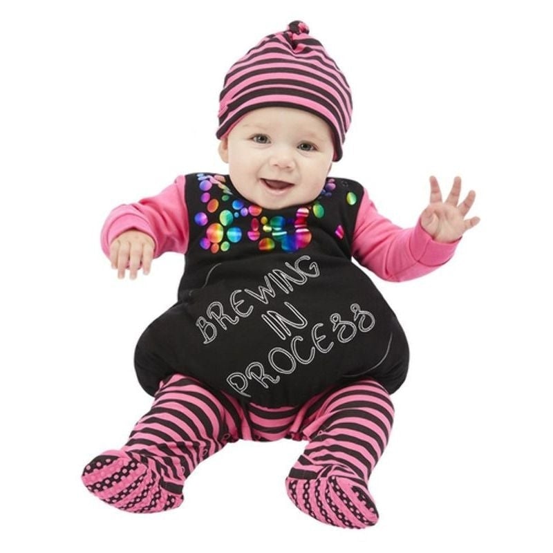 Brewing In Process Witch Babygrow Purple