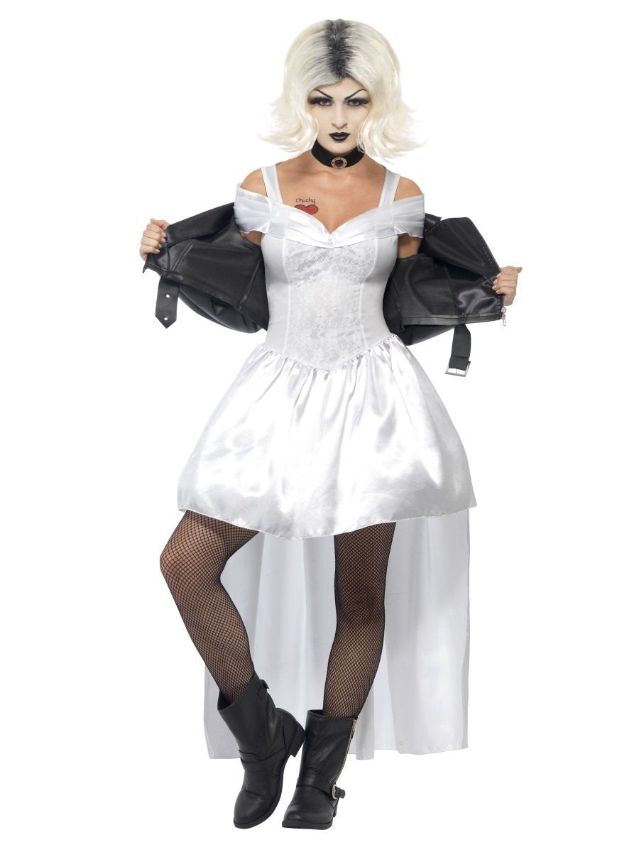 Bride Of Chucky Tiffany Costume Adult White_5