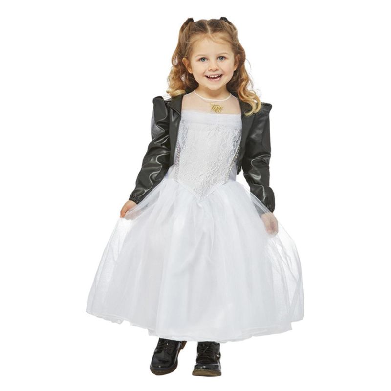 Bride of Chucky Tiffany Costume Child Black White_1
